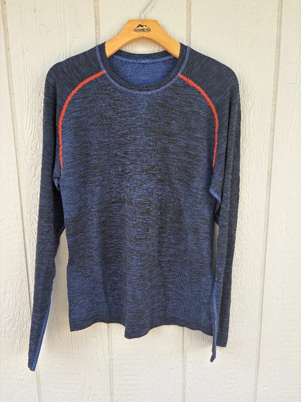 Lululemon Metal Vent Tech Long Sleeve Shirt Mens Medium Blue Workout Athleisure